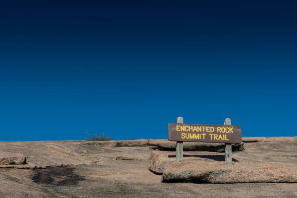 enchanted rock trail fredericksburg tx